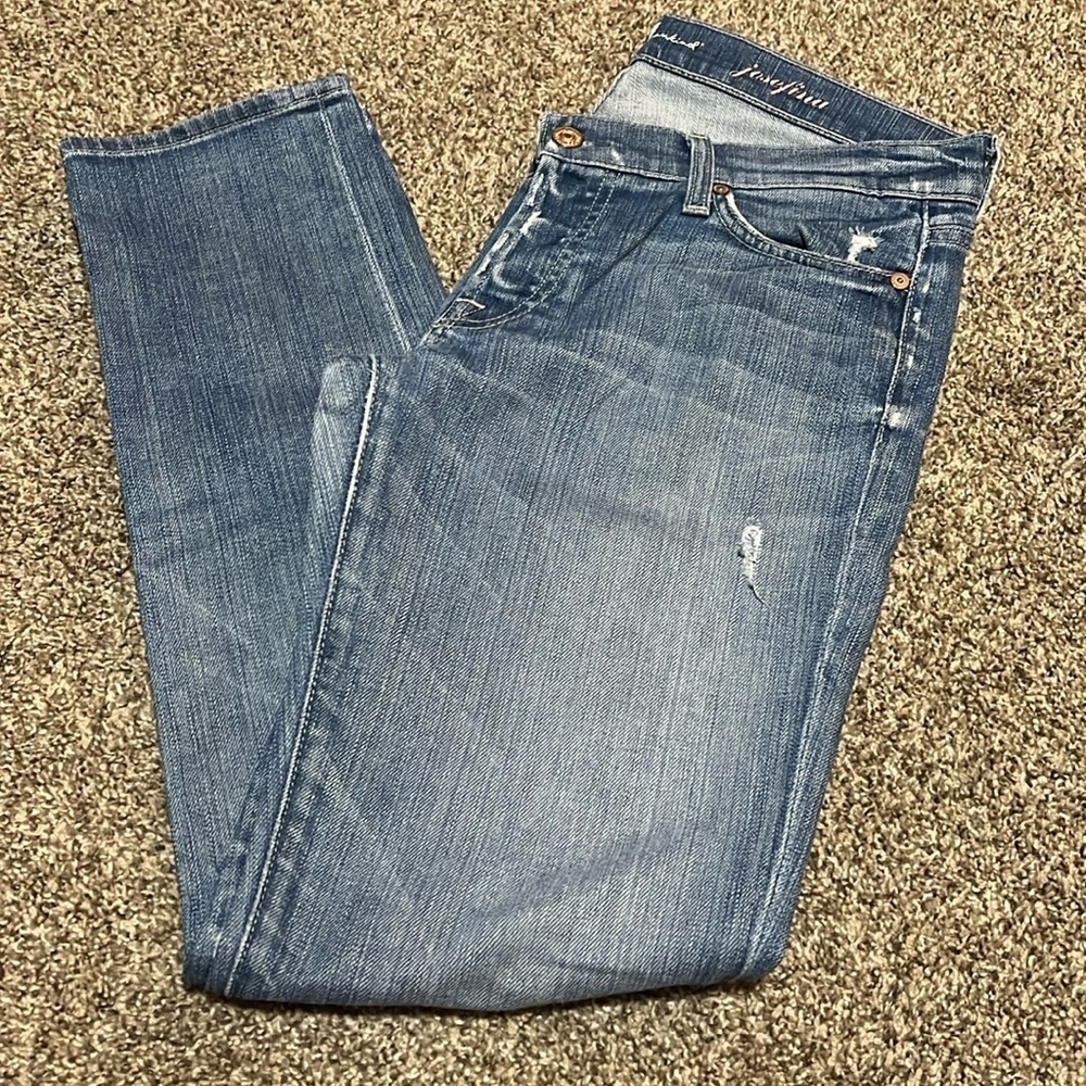 7 For All Mankind Buttonfly Josefina Jeans